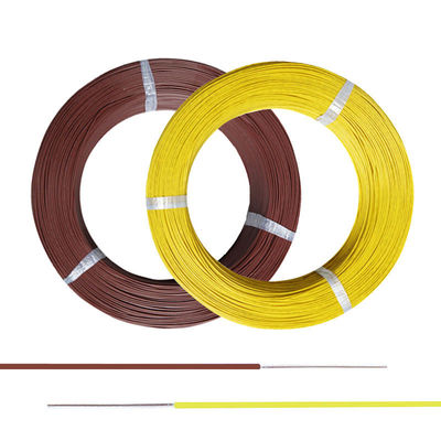 गुणवत्ता  FEP 24 Gauge Solid Core Wire Silver Plated High Voltage कारखाना