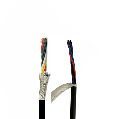 गुणवत्ता  High Flex Robotic Cable Multi Core Electrical Cable ETFE Insulation PUR Jacket कारखाना