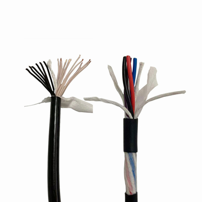 गुणवत्ता  Stranded Bare Copper TPE Insulated Wire 4 Core Electrical Cable High Flexible कारखाना
