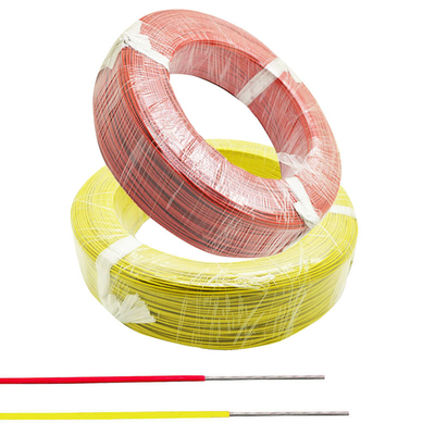 गुणवत्ता  Flexible PFA Insulated Wires 28 Gauge Stranded Wire Temperature Resistant कारखाना