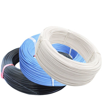 20AWG सिंगल स्ट्रैंड PFA इंसुलेटेड वायर, उच्च तापमान अनुप्रयोगों के लिए AC600V रेटेड