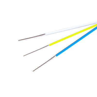 उच्च तापमान सिल्वर प्लेटेड कॉपर पीएफए इंसुलेटेड वायर, कई AWG साइज़ AC600V रेटेड और 1-5 कोर विकल्प के साथ