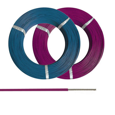 उच्च तापमान सिल्वर प्लेटेड कॉपर पीएफए इंसुलेटेड वायर, कई AWG साइज़ AC600V रेटेड और 1-5 कोर विकल्प के साथ