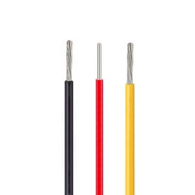 12 गेज सिल्वर प्लेटेड PFA इंसुलेटेड वायर जिसमें 36awg~3/0awg रेंज और 10 मूल रंग हैं