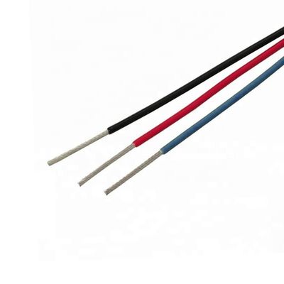 19 स्ट्रैंड्स सिल्वर प्लेटेड कॉपर पीएफए हीटिंग वायर AC600V रेटेड वोल्टेज और कई AWG आकारों के साथ