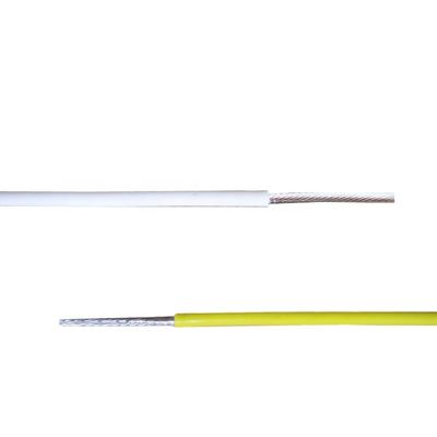Corrosion Resistant Oil Resistant Strong Acid Resistant FEP Insulated Wire Silver Plated Copper Cable