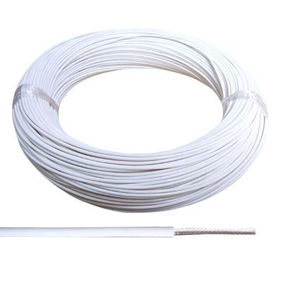 Oil Resistant Strong Acid Alkali Resistant 18 AWG Tinned Stranded Copper FEP Hook Up Wire