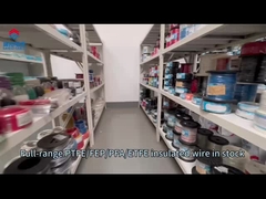 उच्च तापमान सिल्वर प्लेटेड कॉपर PTFE इंसुलेटेड इंस्ट्रूमेंटेशन केबल